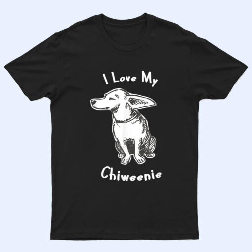 Cute Chiweenie Dog T Shirt