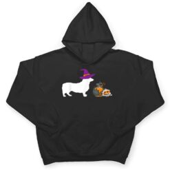 Cute Corgi Wizard Hat Halloween Funny Dog Owner Costume T Shirt - Dream Art Europa