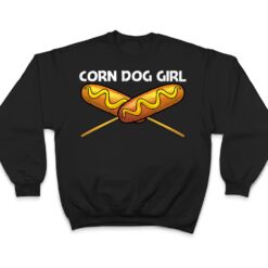 Cute Corn Dog Design For Girls Mom Corn Dog Fast Food Lovers T Shirt - Dream Art Europa