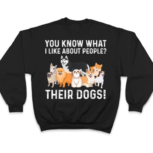 Cute Dog Design For Men Women Kids Dog Lovers I Like Dogs T Shirt