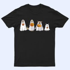 Cute Dog Dressed as Ghost Halloween Funny Boo, Dog Lov T Shirt