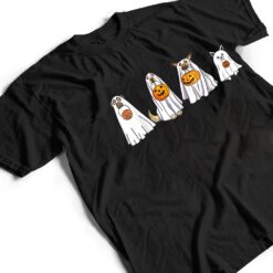 Cute Dog Dressed as Ghost Halloween Funny Boo, Dog Lov T Shirt - Dream Art Europa