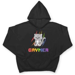 Cute Gaming Cat Gay Gamer T Shirt - Dream Art Europa