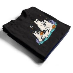 Cute Ghost Cats Cat Ghosts Funny Halloween Outfit Costumes T Shirt - Dream Art Europa