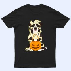 Cute Halloween Costume Bernese Mountain Dog Mummy Dog Lover T Shirt