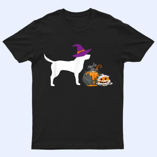 Cute Labrador Wizard Hat Halloween Funny Dog Owner Costume T Shirt