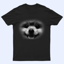 Cute Pomeranian Puppy Dog Face For Doggy Moms Animal Love T Shirt