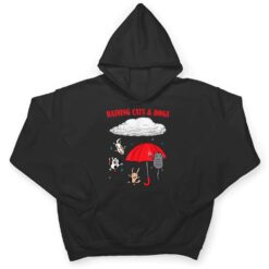 Cute Raining Cats And Dogs, Pet Lovers T Shirt - Dream Art Europa