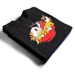 Cute Ramen and Cats Funny Anime Noodle Japanese Gift Girls T Shirt - Dream Art Europa