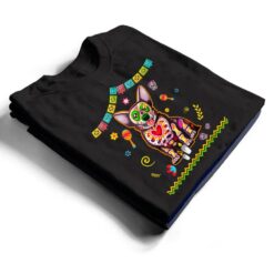 Cute Sugar Skull Corgi Dog Dia de Muertos Halloween Day T Shirt - Dream Art Europa