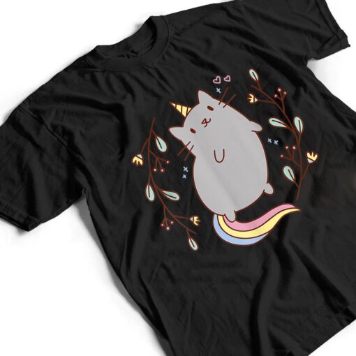 Cute Unicorn Cat Kitten Graphic T Shirt