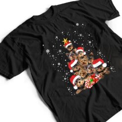 Cute Yorkie Dogs Tree Christmas Pet Animal Dog Love T Shirt - Dream Art Europa