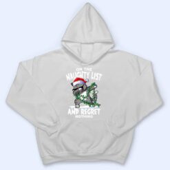 Dabbing Cat On the Naughty List and I Regret Nothing T Shirt - Dream Art Europa