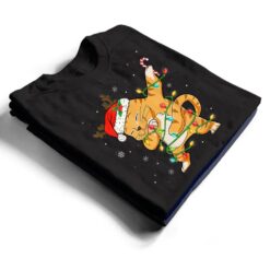 Dabbing Cat Santa Christmas Kids Boys Girls Catmas Xmas T Shirt - Dream Art Europa