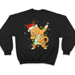 Dabbing Cat Santa Christmas Kids Boys Girls Catmas Xmas T Shirt - Dream Art Europa