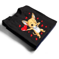 Dabbing Chihuahua Valentine's Day Women Dance Dog T Shirt - Dream Art Europa