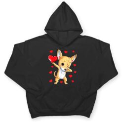 Dabbing Chihuahua Valentine's Day Women Dance Dog T Shirt - Dream Art Europa