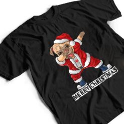 Dabbing Dog Bulldog Dab Dance Xmas Pajama Merry Christmas T Shirt - Dream Art Europa