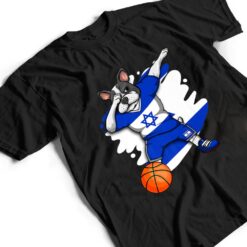 Dabbing French Bulldog Israel Basketball Fan Jersey Sport T Shirt - Dream Art Europa