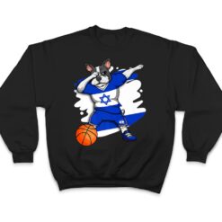 Dabbing French Bulldog Israel Basketball Fan Jersey Sport T Shirt - Dream Art Europa