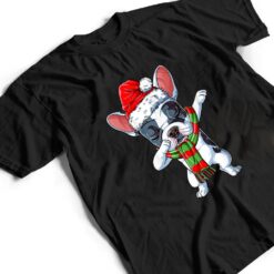 Dabbing French Bulldog Santa Christmas Xmas T Shirt - Dream Art Europa