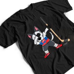 Dabbing Husky Dog Ice Hockey Slovakia Jersey Winter Sport T Shirt - Dream Art Europa