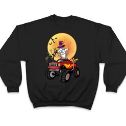 Dabbing Miniature Schnauzer Dog Monster Truck Halloween T Shirt - Dream Art Europa