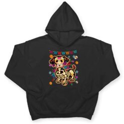 Dachshund Dia De Los Muertos Day Of Dead Dog Sugar Skull T Shirt - Dream Art Europa