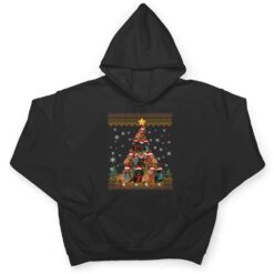 Dachshund Dog Christmas Lights Christmas Ver 1 T Shirt - Dream Art Europa