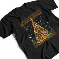 Dachshund Dog Christmas Lights Christmas Ver 2 T Shirt - Dream Art Europa