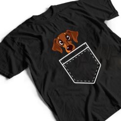 Dachshund Doxie Wiener Dog in My Pocket Dog T Shirt - Dream Art Europa