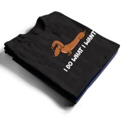 Dachshund I Do What I Want Cool Dachshund T Shirt - Dream Art Europa