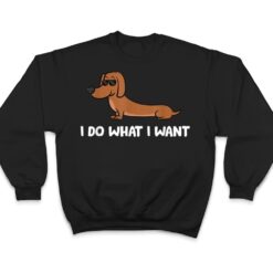 Dachshund I Do What I Want Cool Dachshund T Shirt - Dream Art Europa