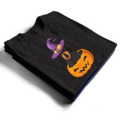 Dachshund On Pumpkin Lazy Halloween Costume Cute Doxie Dog T Shirt - Dream Art Europa