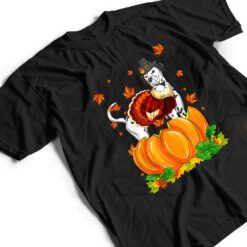 Dalmatian Dog Thanksgiving Turkey Fall Autumn Pumpkin T Shirt - Dream Art Europa