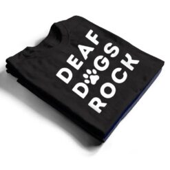 Deaf Dogs Rock I Love My Deaf Dog T Shirt - Dream Art Europa