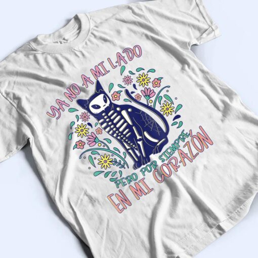 Dia De Los Muertos Cat Skeleton Animals Lover Costume T Shirt