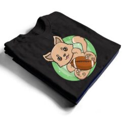 Dingo With Football Team Sport Chibi Anime Dog T Shirt - Dream Art Europa