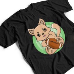 Dingo With Football Team Sport Chibi Anime Dog T Shirt - Dream Art Europa