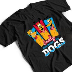 Disney - Easily Distracted By Dogs T Shirt - Dream Art Europa