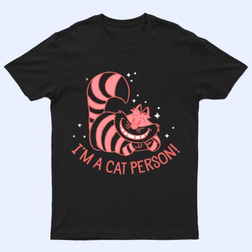 Disney Alice In Wonderland Cheshire Cat I'm A Cat Person T Shirt