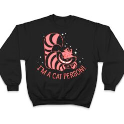 Disney Alice In Wonderland Cheshire Cat I'm A Cat Person T Shirt - Dream Art Europa