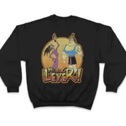 Disney Emperors New Groove Kronk And Esma Wrong Lever T Shirt - Dream Art Europa