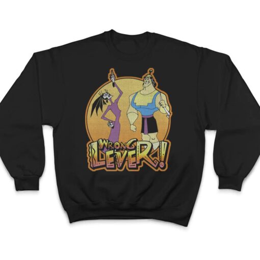 Disney Emperors New Groove Kronk And Esma Wrong Lever T Shirt