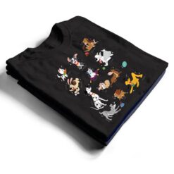 Disney Pets Movie Dogs Group Jumble T Shirt - Dream Art Europa