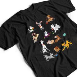 Disney Pets Movie Dogs Group Jumble T Shirt - Dream Art Europa