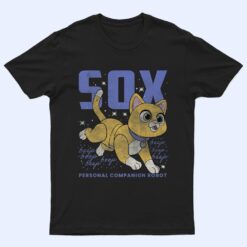 Disney Pixar Lightyear Sox Retro Cat Robot Poster T Shirt