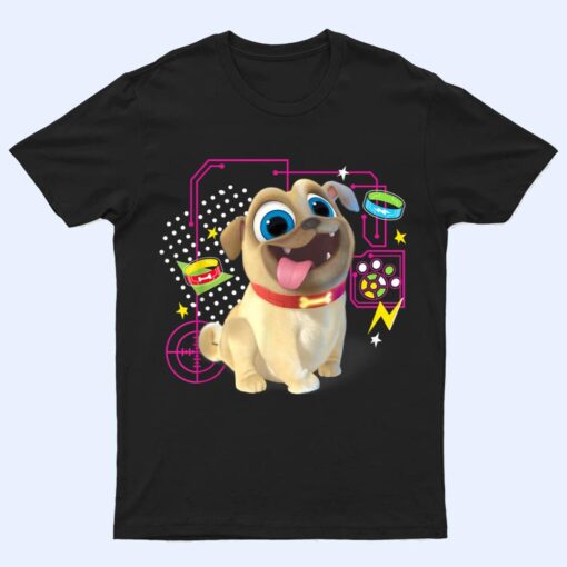 Disney Puppy Dog Tales pug dog Rolly T Shirt