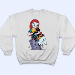 Disney The Nightmare Before Christmas Sally and Cat T Shirt - Dream Art Europa