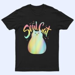 Disney mens Classic Disney Pixar Soul Cat Gradient T Shirt, Black, Small US T Shirt